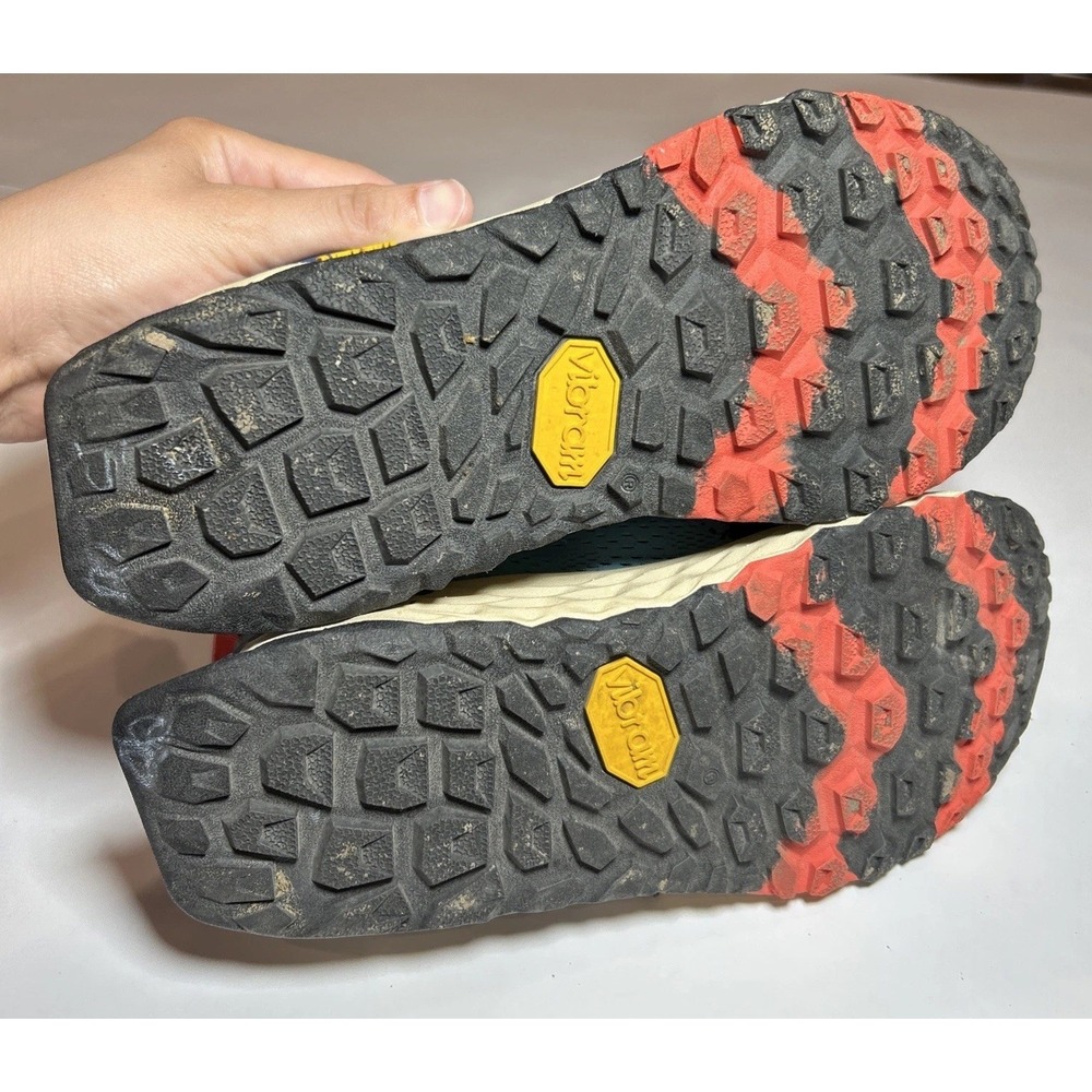 New Balance Shoes Womens Size 7.5 Hierro v5 Blue Trail Running Vibram Collab - Picture 6 of 11